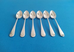 Silver 6-piece tea spoon bachruch antal