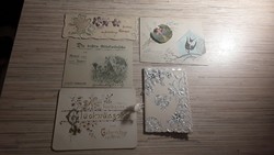 Antique greeting cards.