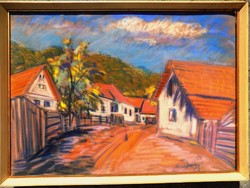 Magyar festő: 20-ik század eleje GARANCIÁVAL Számlával