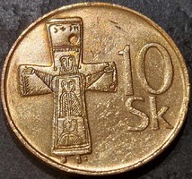 Slovakia 10 crowns, 1995.