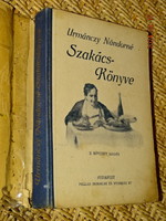 Nándorné Urmánczy's cookbook has a cover (so rare)!!!! 192