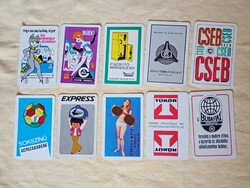 Kártyanaptár 1971-11 egyben