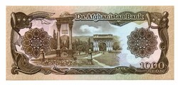 1,000 Afghanis in Afghanistan