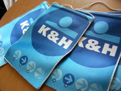 K&H Bank asztali zászlók Új