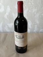 1 Üveg 7,5dl Francia Vörösbor 1995-ös Chateau FOURCHOU Bordeaux (12,5%)