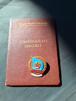For sale mrs professional service license + badge...Only in one lot...N