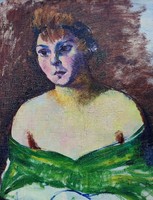 Járitz Józsa ( 1893 - 1986 ) Női portré, 1930 körül