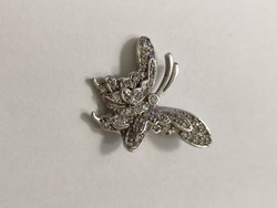 Ezüst pillangó medál