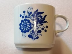 Rare lowland blue cup and mug with hungaricum pattern.