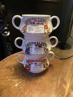Retro receptes leveses csészék