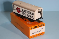 Kleinbahn 320 Hoffstettner Bier hűtőkocsi dobozában