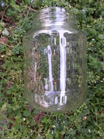 Old glass for canning, mason jar (1.5-2 liters) 2.