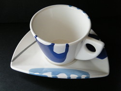 Gmundner sky blue (himmelblau) ceramic tea cup with bottom