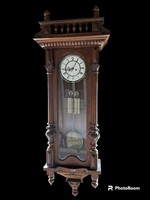 2 Heavy old German wall clock