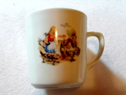 A rare, 70s hen house, hen yard story mug in collector's condition