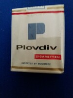 Valaha Magyarországon volt kapható KGST PLOVDIV BOLGÁR cigaretta bontatlan a képek szerint 2