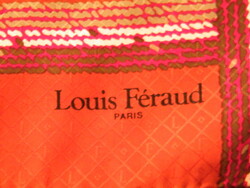 Vintage Louis Feraud selyem kendő, sál