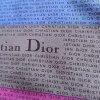 Christian dior pure silk scarf, 88 x 90 cm