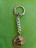 Old metal horoscope - Sagittarius pendant key ring according to the pictures 2.