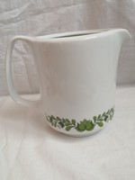 Alföldi porcelán zöld magyaros teás kanna