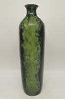 Retro vase, Hungarian applied art ceramics, 37.5 cm, marked on the bottom