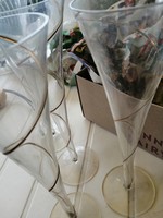 Retro pezsgőspoharak 90-es évek