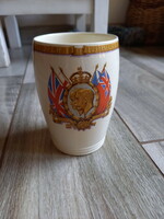Sumptuous Old British Porcelain Reign Jubilee Commemorative Cup (1935)