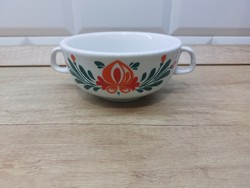 Rare Alföldi porcelain soup cup