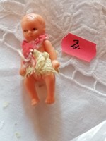 Old very small rubber doll from a traffic light, a rarity for a dollhouse 2.