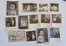 13 darab régi gyermek fotó