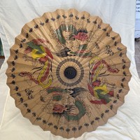 Antique oriental parasol