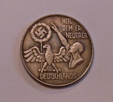 German Nazi ss imperial commemorative medal with Hitler's portrait #5