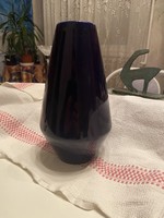 Granite dark blue vase! 25 cm