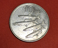 1996. Iceland 10 kroner (1812)