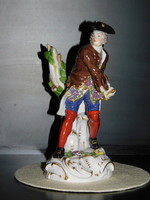 Baroque figure from Meissen