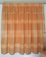 Orange curtain 185 cm x 3 m