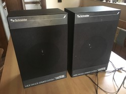Két régi Schneider hangfal