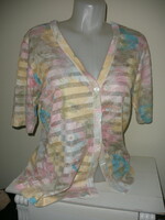 Fine thin, summer knitted cardigan