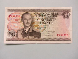 50 Luxembourg Francs 1972