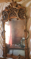 Antique baroque wall mirror 150x75