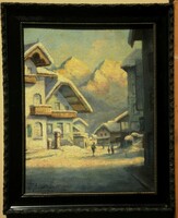 Eduard Bauer-Bredt (1878-1945): Alpine Detail