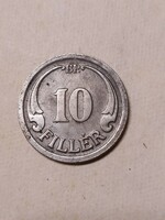 10 Fillér 1942