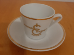 Alföldi fierce county food retail label, logo coffee cup