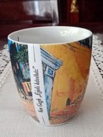 Marked Van Gogh porcelain mug / cup