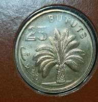 1971. Gambia 25 bututs (1862)