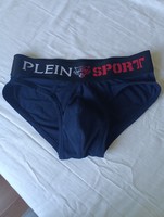 Philipp plein sport size m new cotton men's underwear dark blue in perfect condition