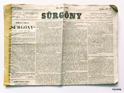 1861 Vii 19 / urgent / old newspapers comics magazines no.: 27245
