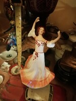 Art deco orosz porcelán ritka táncos hibátlan állapotban