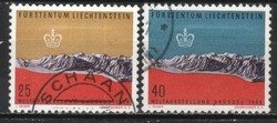 Liechtenstein  0285 Mi 369-370        2,00 Euró