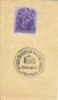 Occasional stamp = the first returned Hungarian town, Ipolyság (October 11, 1938)